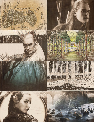 mine the hobbit Tolkien legolas elves the precious Thranduil tauriel