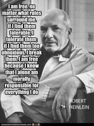 Robert Heinlein. One of my all time favorites!