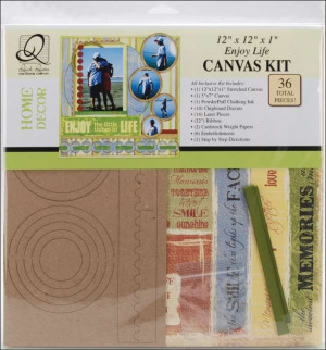 QUICK QUOTES-Canvas Wall Kits. These memory kits were designed for ...