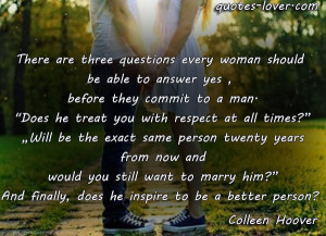 how a man should treat a woman quotes