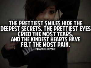cry, fake, feelings, girl, hide, pain, quotes, thoughts, true