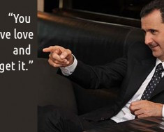 Bashar al-Assad Quotes to Remind You What’s Important, RE: 9 Amy ...