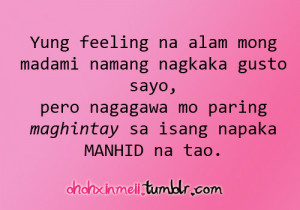 Single Quotes Tagalog Tumblr ~ Happy Quotes Tagalog | Quote