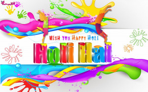 Happy Holi HD Wallpapers free Download with Quotes and Wishes