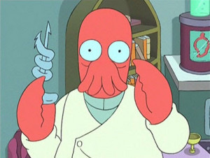 ... futurama on comedy central we see dr zoidberg my favorite futurama