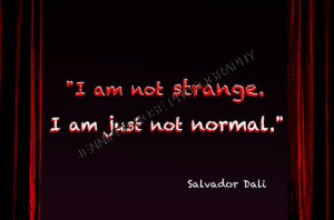Salvador Dali Goth Quote Art 5x7 Framed Inspirational Print Famous ...