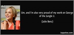 More Julie Benz Quotes