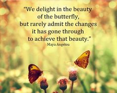 beauty maya angelou maya angelou happi thing butterflies sweet quotes ...