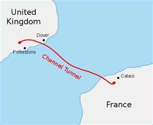 The Chunnel - The Channel Tunnel is a 50.5-kilometre rail tunnel ...