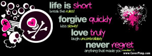 Life Is Short Timeline Cover