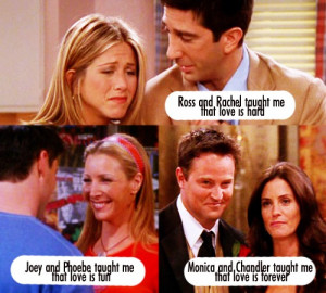 90s TV Couples F.R.I.E.N.D.S Couples