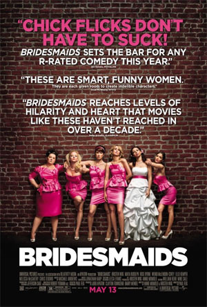 Nieuwe Bridesmaids poster vol quotes