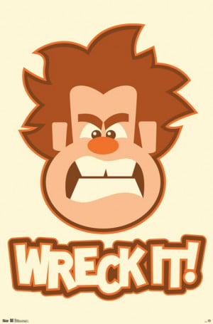 Wreck-It- Ralph - Portrait Movie Poster