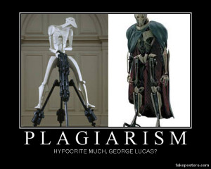 Plagiarism Demotivational Poster Unownace