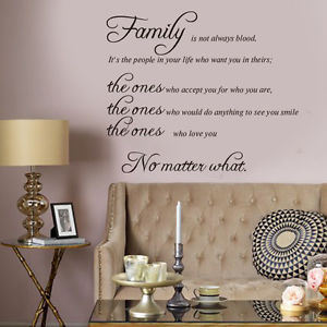 English-Quotes-Family-Is-Removable-PVC-Art-Decal-Mural-Home-Decor-Wall ...