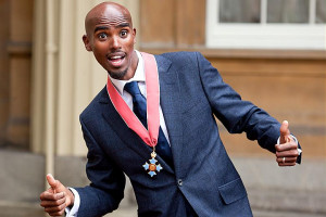 mo farah does the mobot