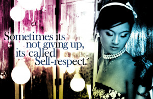 great real power respect yourself treat each other with respect