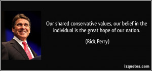 Conservative Values quote #2