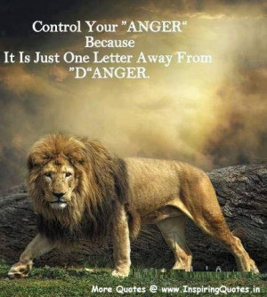 Angry Quotes, Motivational Thoughts about Anger and Sayings