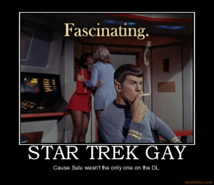 STAR TREK GAY - Cause Sulu wasn't the only one on the DL.