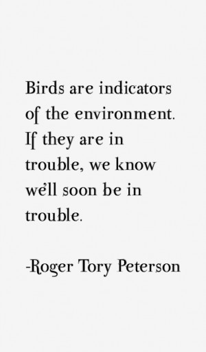 Roger Tory Peterson Quotes & Sayings