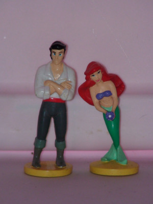 Punk Disney Ariel And Eric Prince Toys