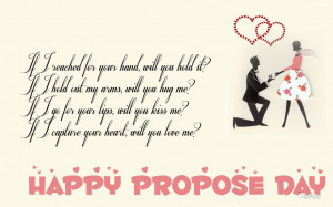 Awesome happy propose day greetings quotes