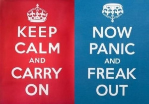 Opposite keep calm quotes