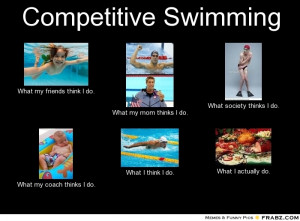 Competitive Swimming Memes