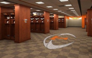 Tennessee Football Locker Room