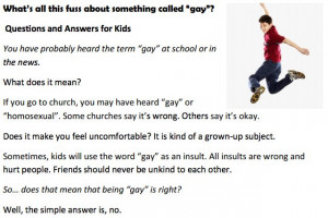 stories that someone is “gay,” or calls a boy names like “sissy ...