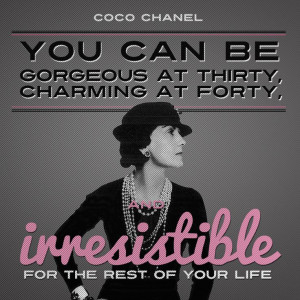 The always-classy Coco Chanel