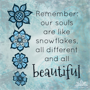 Snowflake Quotes Quotes to calm the soul