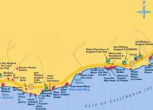 Map Los Cabos