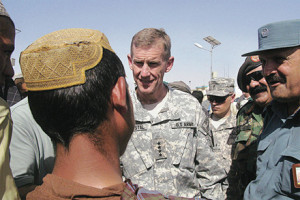 Afghan commander Gen. Stanley McChrystal has reportedly offered to ...