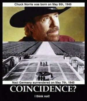 Rumor: Chuck Norris and the NAZI Surrender