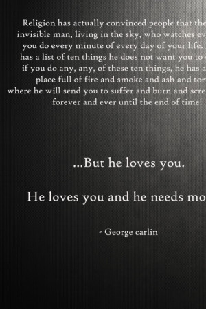 George Carlin Quotes On God. QuotesGram