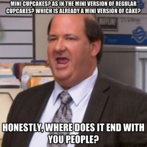 Kevin the office meme Mini Cupcakes Imgur