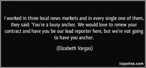 worked in three local news markets and in every single one of them ...