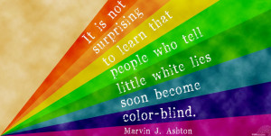 Happy Sunday: White Lies