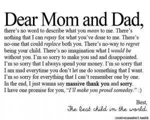 Dear mom and dad :) - random Photo