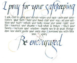 prayer of safekeeping