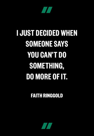 Faith Ringgold http://www.makers.com/faith-ringgold