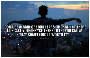 Don't Be Afraid - quotes Fan Art