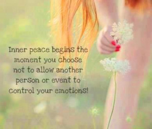 Inner peace begins....