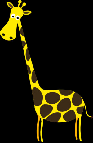 Cartoon Giraffe clip art