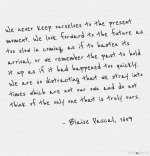Blaise Pascal, ‘Pensées,’ #80