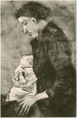 Description Sien Nursing Baby, Half-Figure F1065 Vincent van Gogh.jpg