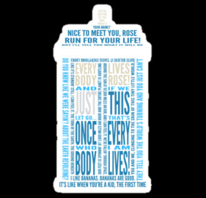 Doctor Who TARDIS Quotes shirt - Ninth Doctor Version by DesignComa