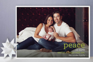 30 Holiday Photo Card Design Ideas Using Family Portraits with Quotes